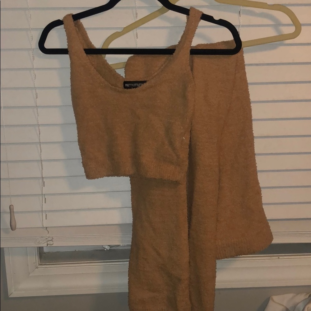 Pretty little thing soft matching pant set